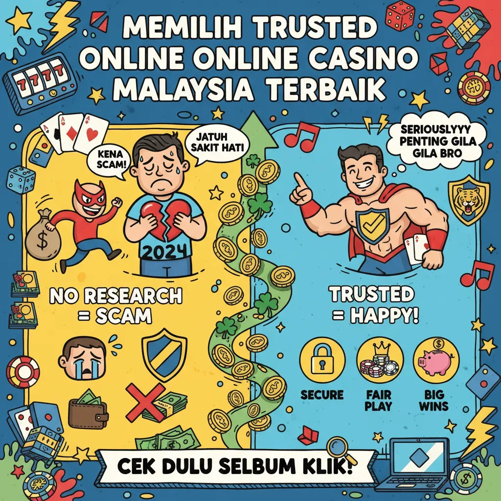 Memilih Trusted Online Casino Malaysia Terbaik