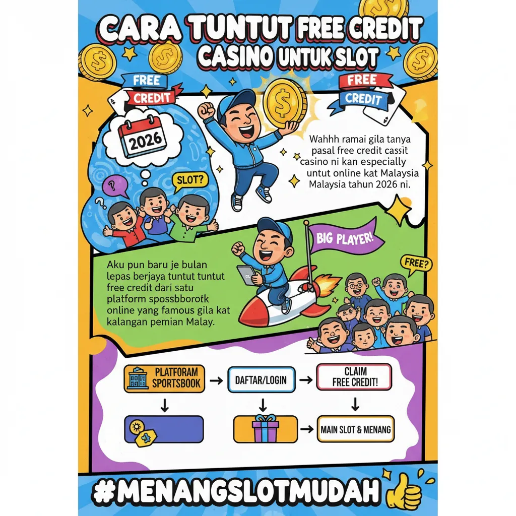 Cara Tuntut Free Credit Casino Untuk Slot