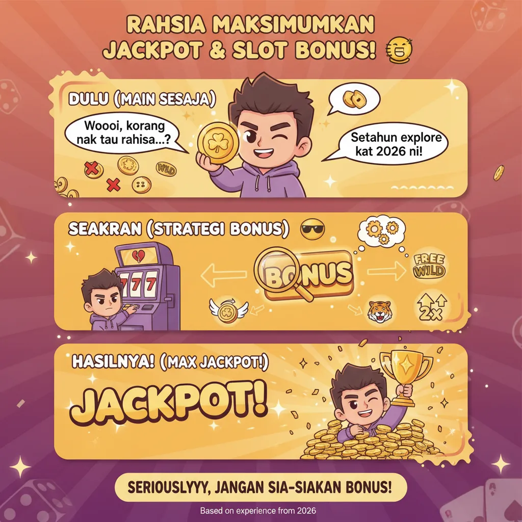 Cara Maksimumkan Jackpot dan Slot Bonus