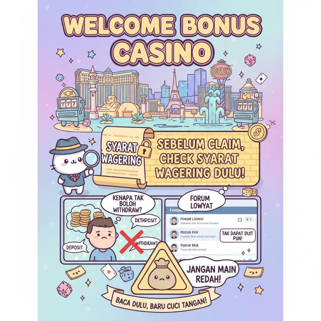 Semakan Syarat Wagering Bonus Casino