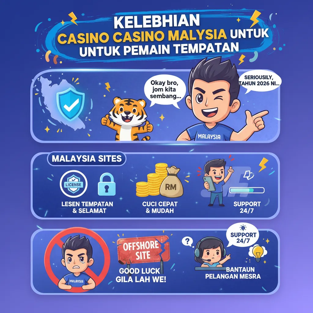 Kelebihan Casino Malaysia Untuk Pemain Tempatan