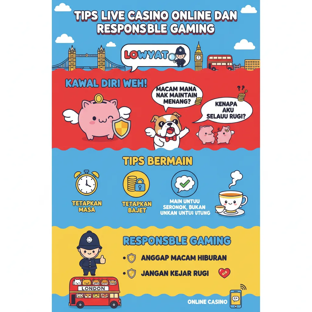 Tips Live Casino Online dan Responsible Gaming