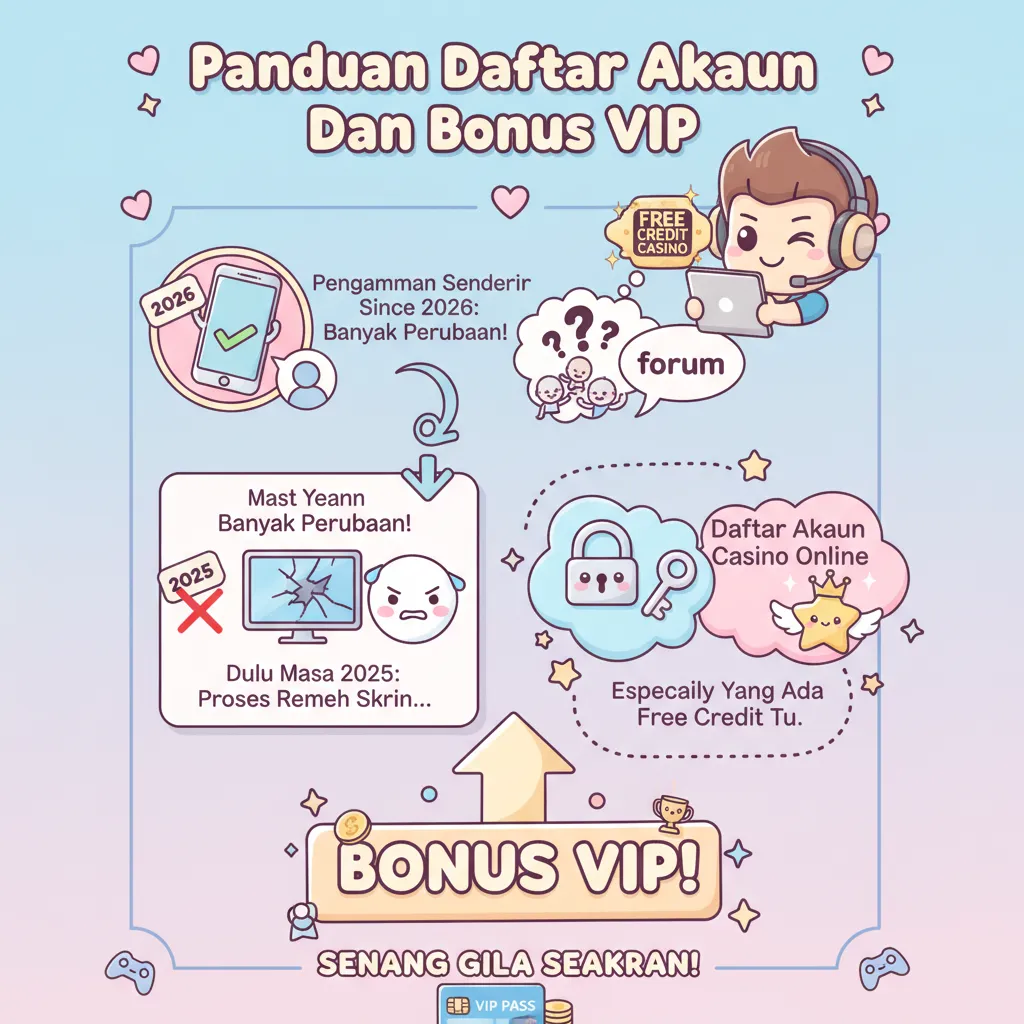 Panduan Daftar Akaun Dan Bonus VIP
