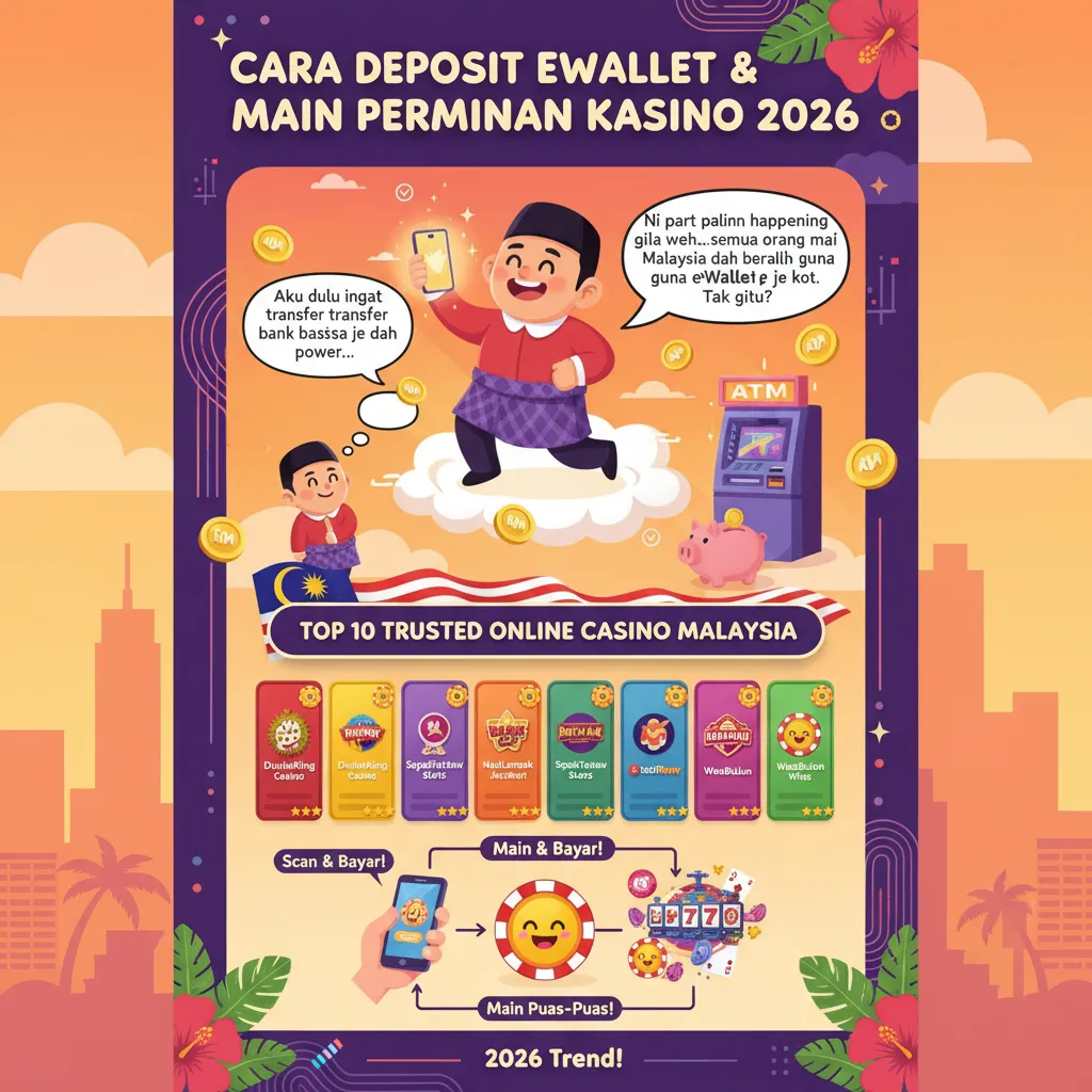Cara Deposit eWallet & Main Permainan Kasino 2026