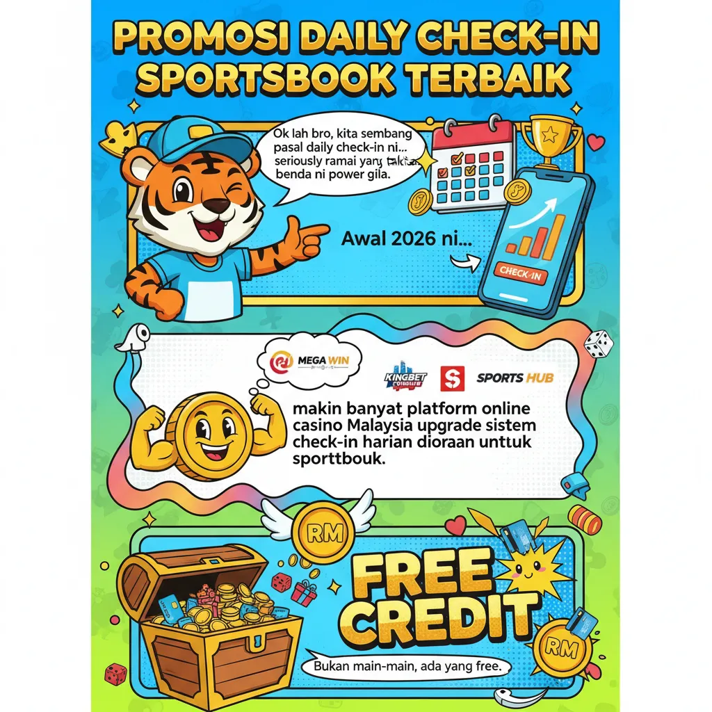 Promosi Daily Check-in Sportsbook Terbaik